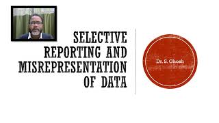 Selective Reporting and Misrepresentation of Data [upl. by Booma]