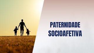 Paternidade socioafetiva [upl. by Tabbie]