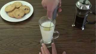 Aerolatte  The Original Steam Free Milk Frother [upl. by Nonrev]