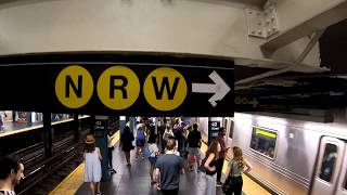 ⁴ᴷ The Busiest NYC Subway Station Times Square–42nd StreetPort Authority Bus Terminal [upl. by Schurman]