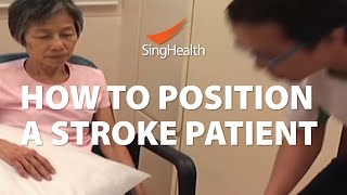 How To Position A Stroke Patient [upl. by Tav]