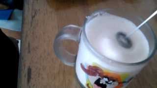 Aerolatte Review Frothing Cold Milk In Under 1 Minute [upl. by Ingles]